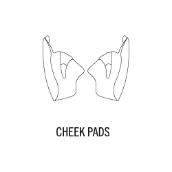 CHEEK PADS ST 501