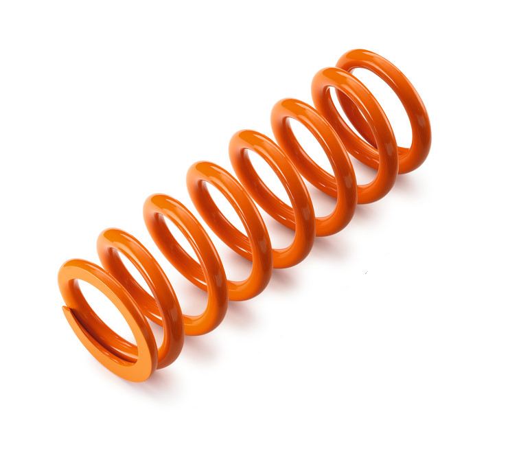 Shock absorber spring