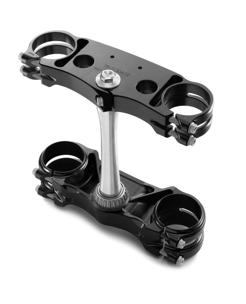 Factory Racing triple clamp