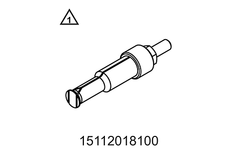 Pieza insertada para extractor de cojinetes