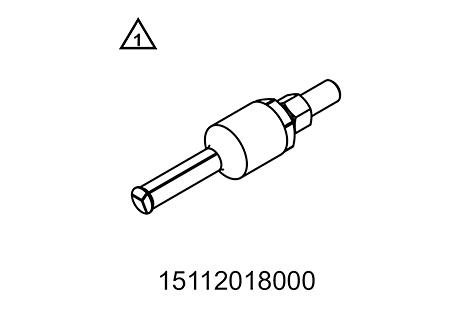 Pieza insertada para extractor de cojinetes