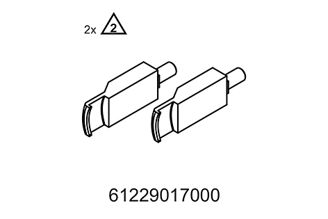 Brazos para el extractor