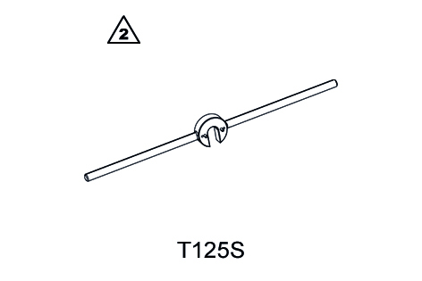 [T125S] Llave de espigón