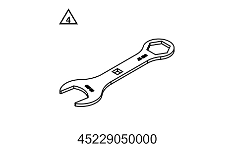 [45229050000] Llave de retención