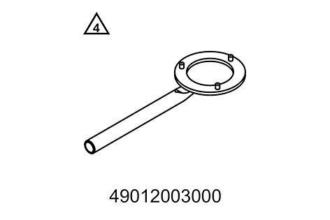 [49012003000] Llave de retención