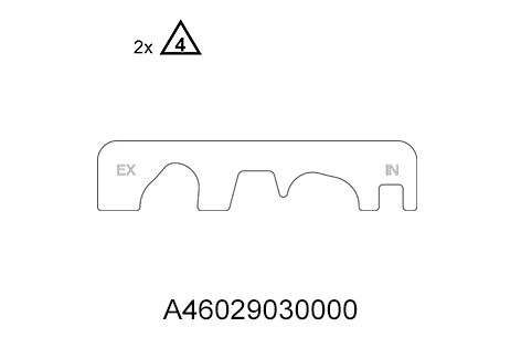 [A46029030000] Calibre del eje de levas