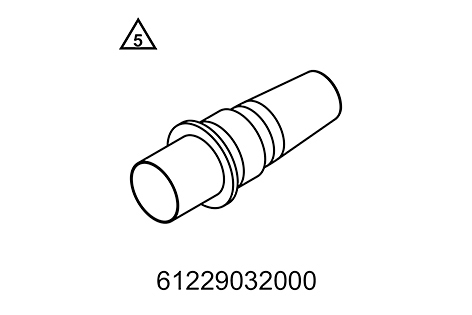 [61229032000] Herramienta de montaje del anillo de retención