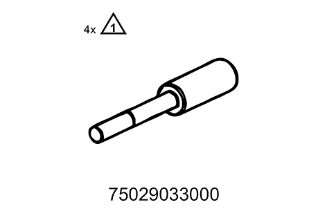 [75029033000] Tornillos de montaje