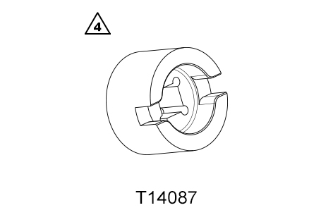 [T14087] Llave de vaso especial