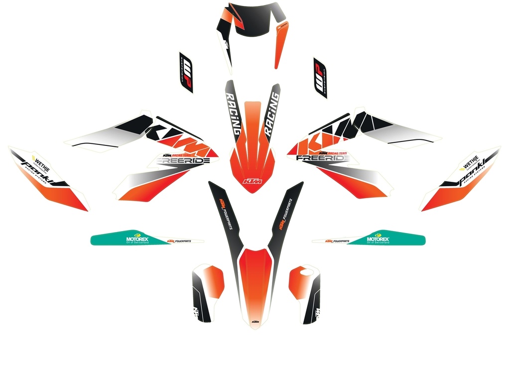 Kit de gráficos Raceline