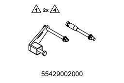 [55429002000] Soporte y dispositivo para caballete de montaje