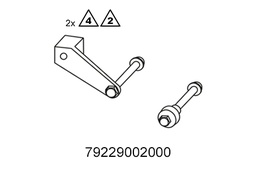 [79229002000] Soporte y dispositivo para caballete de montaje