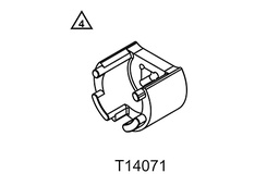 [T14071] Llave de tuercas estriadas