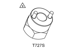 [T727S] Llave de vaso