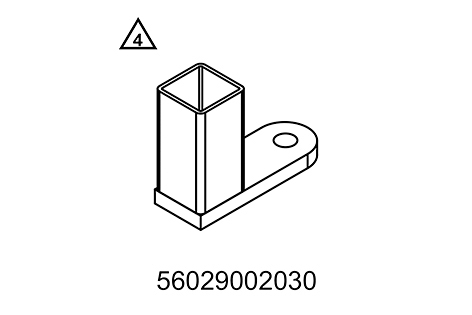 [56029002030] Soporte para caballete de montaje