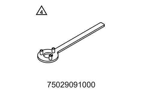 [75029091000] Llave de retención