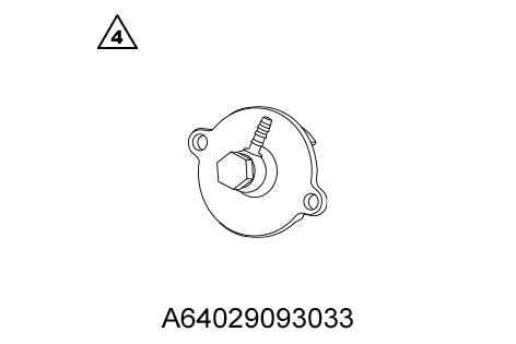 [A64029093033] Adaptador de la presión del aceite