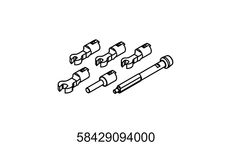 [58429094000] Kit de llave dinamométrica