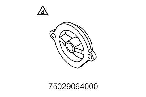 [75029094000] Adaptador de la presión del aceite