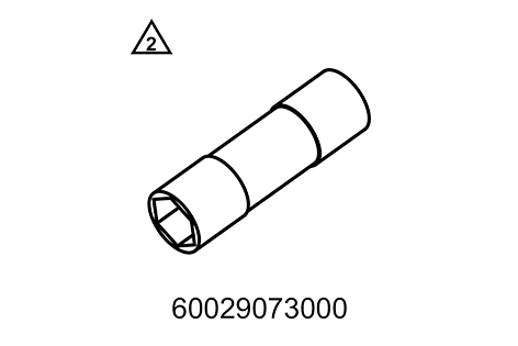 [60029073000] Llave para bujías