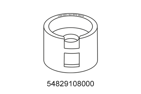 [54829108000] Elemento del dispositivo de presión del cigüeñal