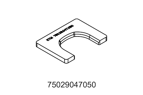 [75029047050] Parte superior de la placa separadora