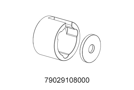 [79029108000] Elemento del dispositivo de presión del cigüeñal