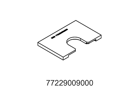 [77229009000] Placa separadora