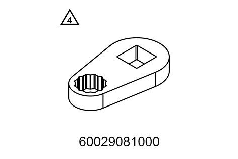 [60029081000] Llave de culata