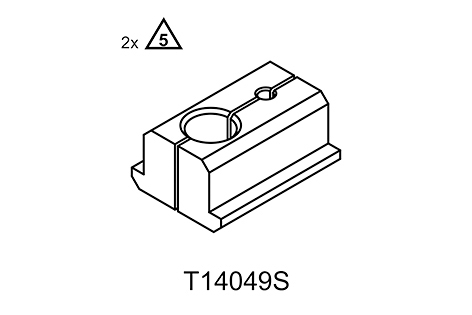 [T14049S] Bloque de sujeción