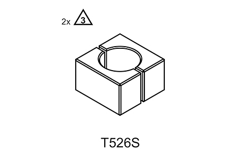 [T526S] Bloque de fijación